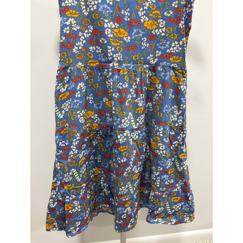 Toad & Co Manzana Tiered Sleeveless Dress Floral Tank Button Down Cottagecore XS - Picture 6 of 10